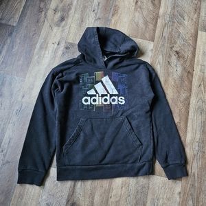 Adidas kids pullover Hoodie Sweatshirt. Size medium